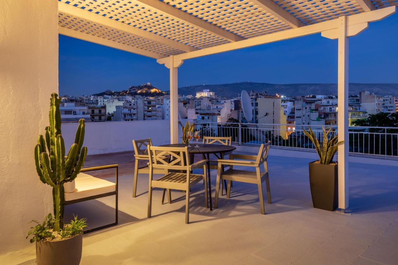 אתונה Acropol Studio Loft With Amazing View & Terrace מראה חיצוני תמונה