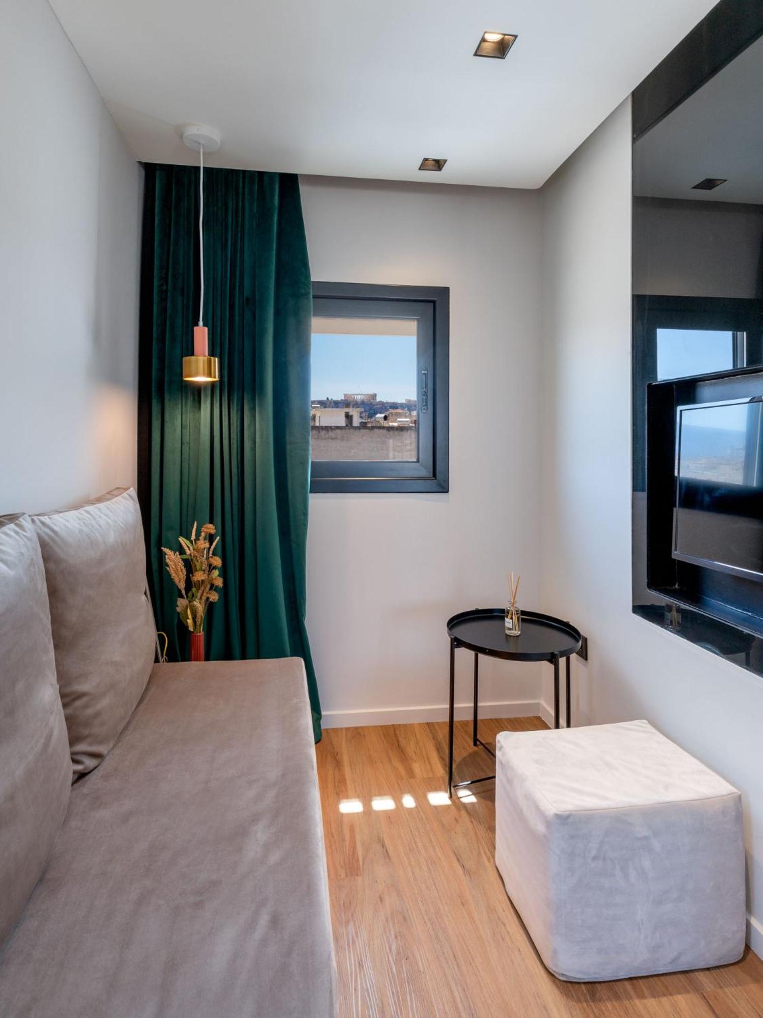 אתונה Acropol Studio Loft With Amazing View & Terrace חדר תמונה